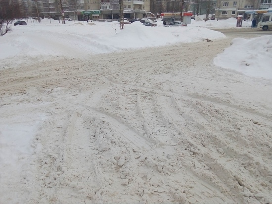 Штрафные санкции: мэр Петрозаводска не довольна из-за снежных валов на тротуарах