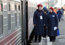 Журналистку шведской газеты удивили российские поезда зимой