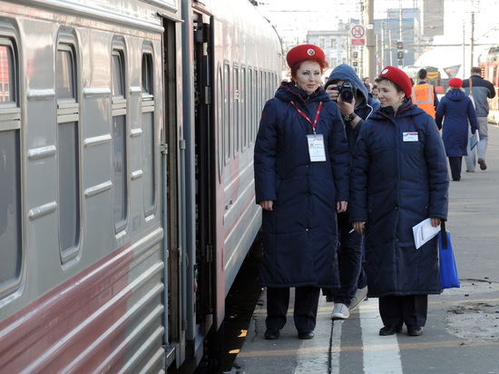 Она отметила высокую надежность железных дорог в России