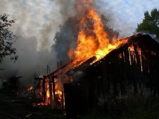 Во время пожара в Калмыкии погибло двое малышей. Мать отсутствовала