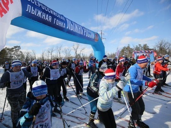 Волгоградцы присоединились к акции «Лыжня России»