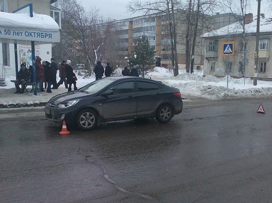 В Рыбинске школьник попал под колеса иномарки