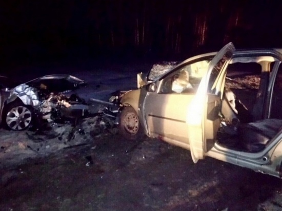 В Курской области в аварии погиб человек, трое в больнице