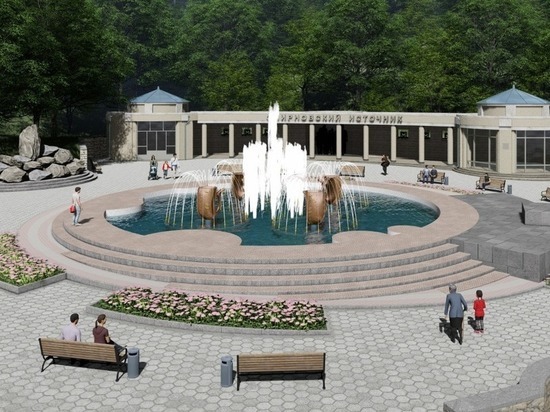 Голосование по дизайн-проекту фонтана объявили в Железноводске