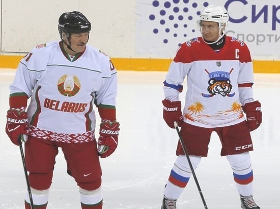 "Тигры" Путин, Лукашенко и Коля победили в хоккей с разгромным счетом
