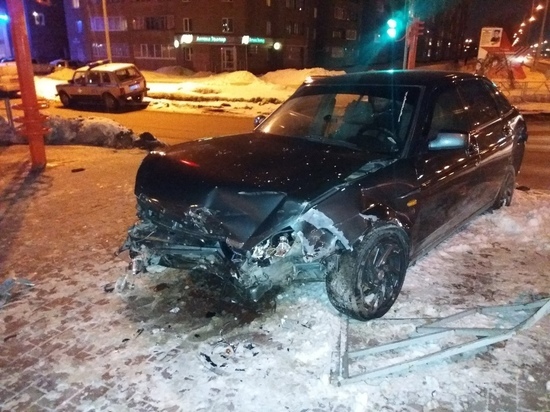 Авария произошла на Южном в Кемерове