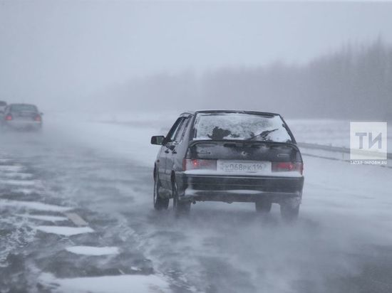 Циклон принесет в Татарстан снегопады с сильным ветром
