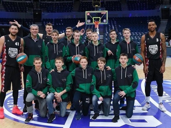 Школьники из команды «Калий-Баскет» побывали на Матче всех звезд Единой лиги ВТБ
