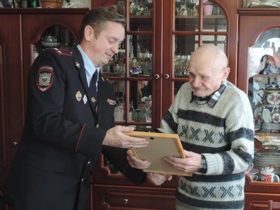 Ветеран УМВД по Ивановской области отметил 90-летний юбилей