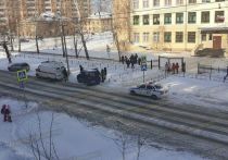 Во вторник, 19 февраля, днем 10-летняя школьница пострадала при наезде иномарки на улице Гагарина