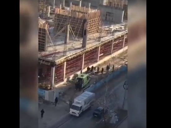 В Ставрополе на строительной площадке рабочий сорвался с высоты