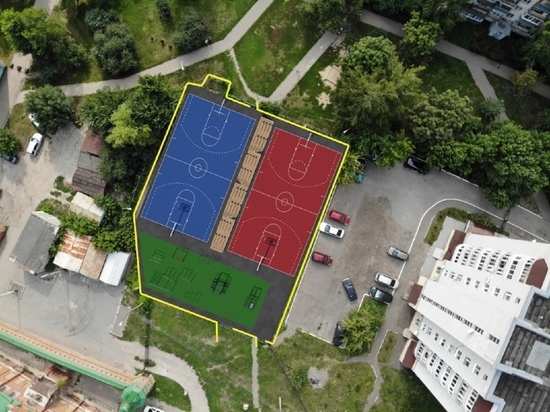 В Тамбове на Володарского появится современная спортплощадка