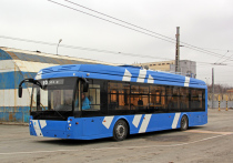 Российский троллейбусный завод «Тролза» начал испытания нового вида электробуса с динамической подзарядкой в Стерлитамаке