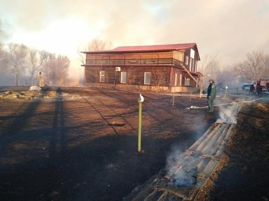 В Астраханской области сгорела любимая база артистов шоу-бизнеса