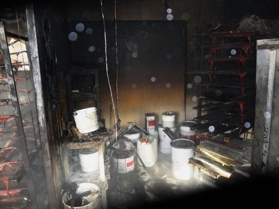 На мебельном предприятии в Чебоксарах произошел пожар