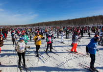 Это уже тридцать седьмая по счету всероссийская массовая лыжная гонка «Лыжня России»