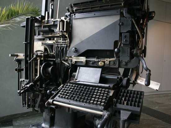 В Белгороде поставят памятник типографской машине