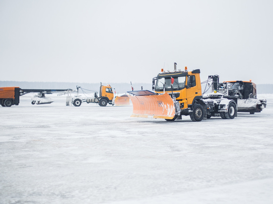Снегопад не повлиял на работу аэропорта в Нижнем Новгороде