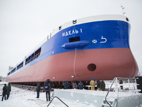 Первый сухогруз проекта RSD59 спустили на воду в Нижнем Новгороде