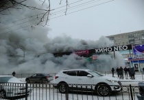 Крупный пожар случился в одном из магазинов Таганрога