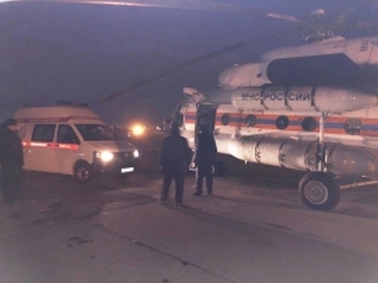 В Хабаровск вертолетом санавиации доставили больного ребенка