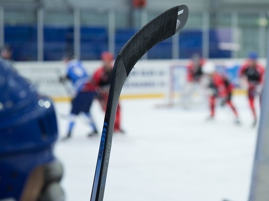 В матче чемпионата Псковской области по хоккею команда самовольно покинула площадку