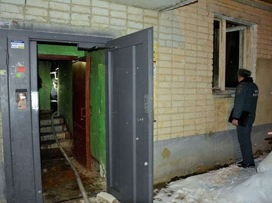 Пьяный житель Саранска пострадал на пожаре в своей квартире