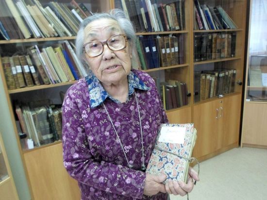 Почетный гражданин Калмыкии отметила 95-летие