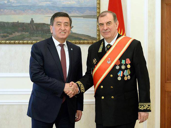Посла России в Кыргызстане наградили медалью