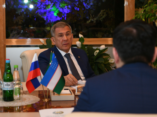 Состоялась встреча Рустама Минниханова с Генконсулом Узбекистана