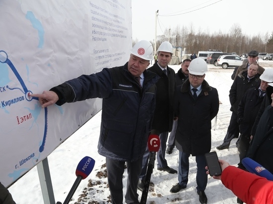 27,7 тысяч жителей Кирилловского и Белозерского районов смогут пользоваться бытовым газом