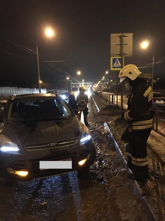 Иномарка сбила пешехода на Тульском шоссе в Калуге