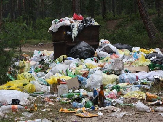 На Ольхоне до мая прекращается вывоз мусора