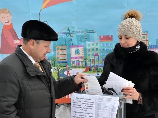 Тамбовчане проголосовали за благоустройство тротуаров