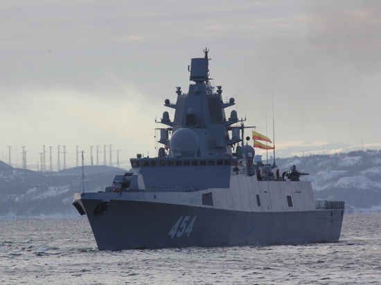 Фрегат «Адмирал Горшков» искал вражеские подлодки в Норвежском море