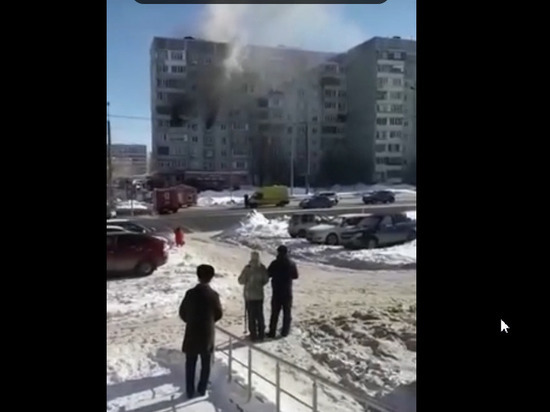 Пять человек спасено из горящего дома в Казани