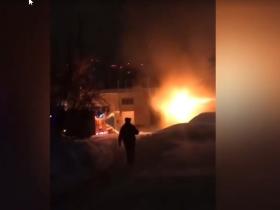 В пожаре в пункте приема металлолома в Казани погиб человек