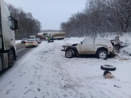 Два человека погибли на трассе М-7 в Нижегородской области