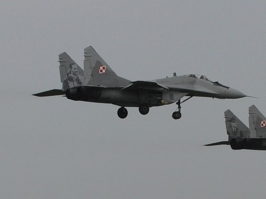 В Польше разбился истребитель МиГ-29
