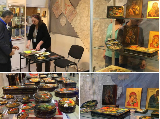 Палехские миниатюры представлены на всероссийской выставке в Москве