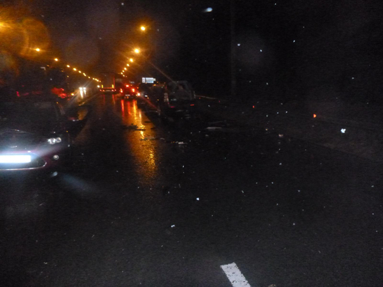 В Рязани пассажир «Фокуса» скончался на месте после столкновения с грузовиком и внедорожником