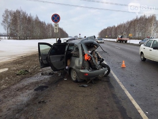 В Тамбовской области в аварии погибли два человека