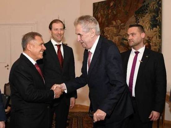 Президент Чехии обещал посетить Татарстан