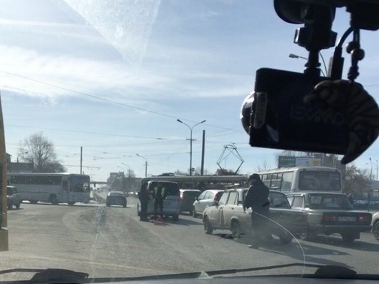 В Кемерове произошло ДТП неподалеку от вокзала