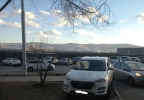 В Красноярске на прошлой неделе начали действовать штрафы за парковку на газоне