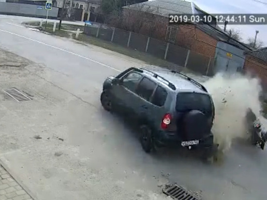 ГИБДД: В Славянске-на-Кубани нетрезвый водитель не пропустил мотоцикл