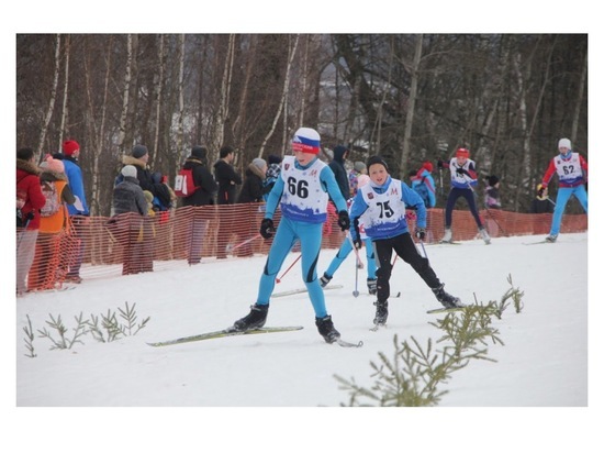 Юный серпухович стал лучшим по итогам лыжных гонок