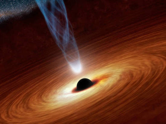 Межгалактические звездолеты предложено разгонять энергией черных дыр