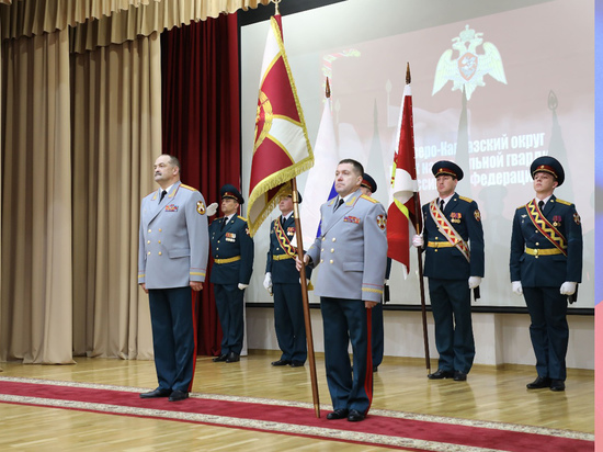 Войскам Росгвардии представили нового командующего на Северном Кавказе