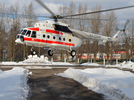 Новый вертолёт Ми-8 прибыл в Тверскую область